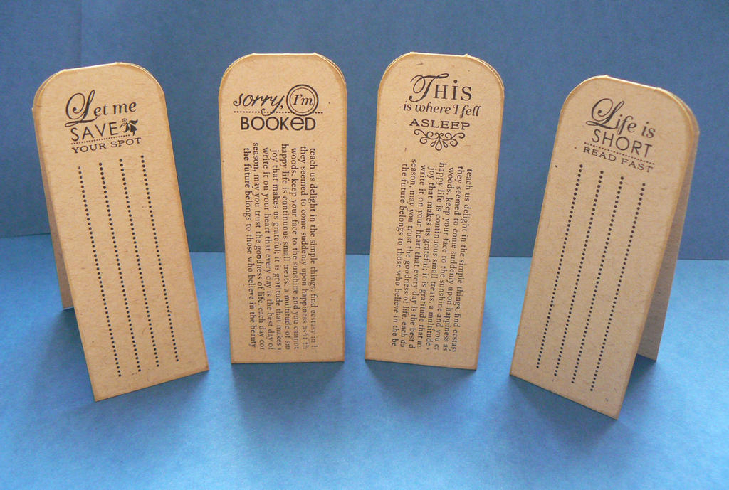 Magnetic bookmarks