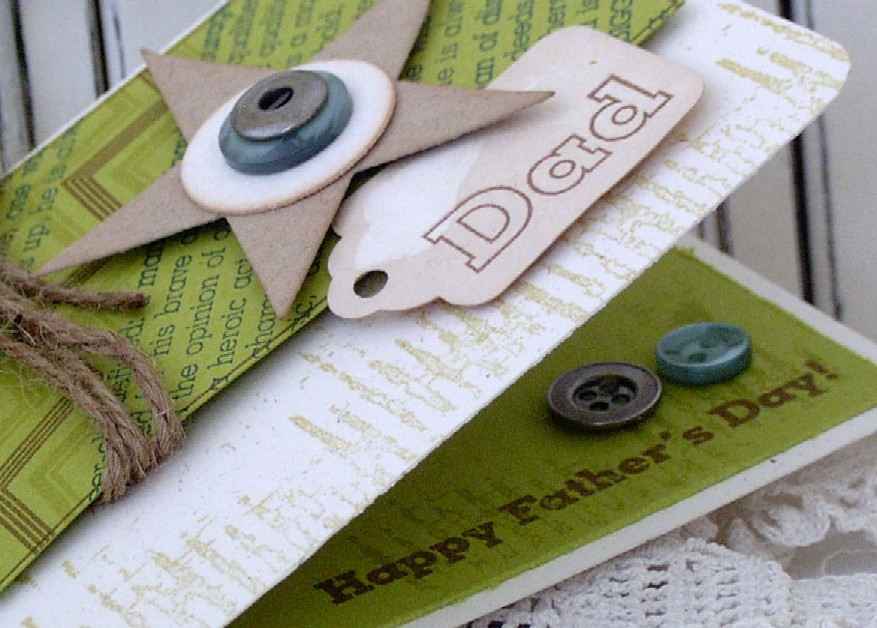 Papertrey Ink Supplies Used:<br />
Stamps:<br />
My Hero My dad<br />
Background Basics:...