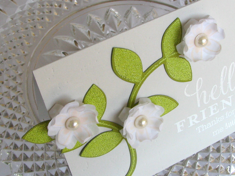 Stamps - Flower Fusion #3, Think Big Favorites #3<br />
CS - Soft Stone, Simply Chartreuse,...