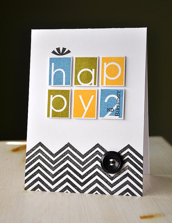 Stamps: Background Basics: Chevron Stripes, Alpha-blocks, Make A Wish &amp; Make A Wish...