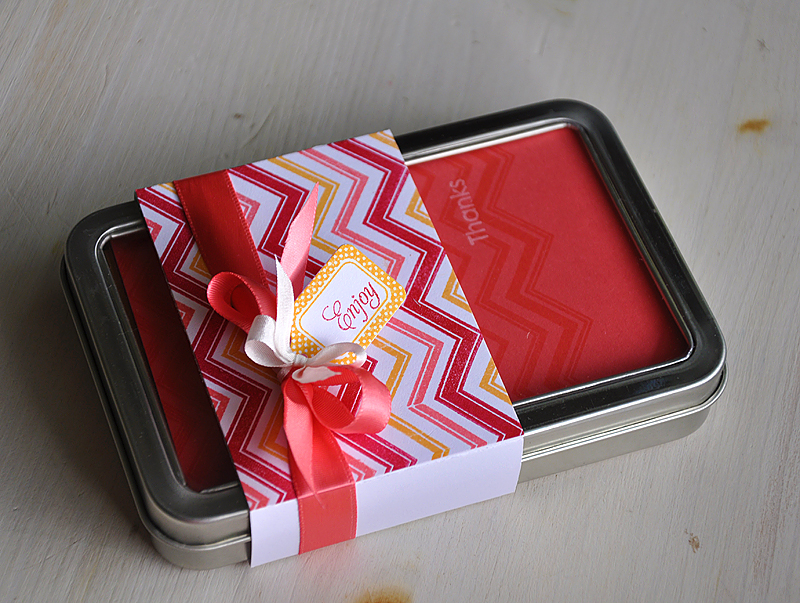Stamps: Background Basics Chevron Stripes, Modern Basics &amp; Tiny Tags<br />
Ink: Fresh Snow,...