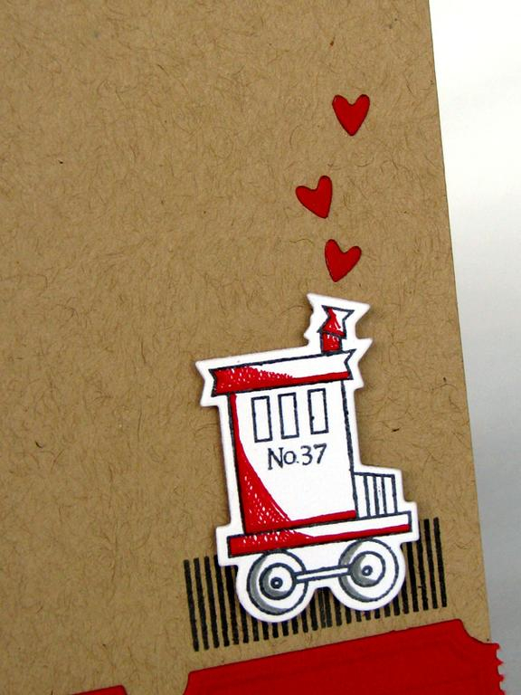 Stamps - Train Tracks, Just the Ticket, Simple Alphabet, railroad "tracks" are from...