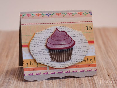 Cupcake Birthday card 2