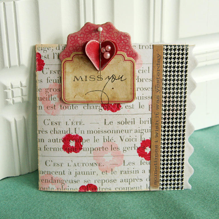 Stamps: Botanical Silhouettes<br />
Ink: Pure Poppy (red), Sweet Blush (pink), StazOn (black),...