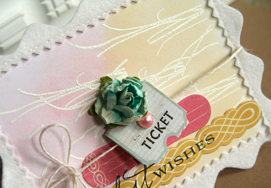 Stamps: Botanical Silhouettes<br />
Ink: Sweet Blush, Vintage Cream, StazOn (black), Versarmark...