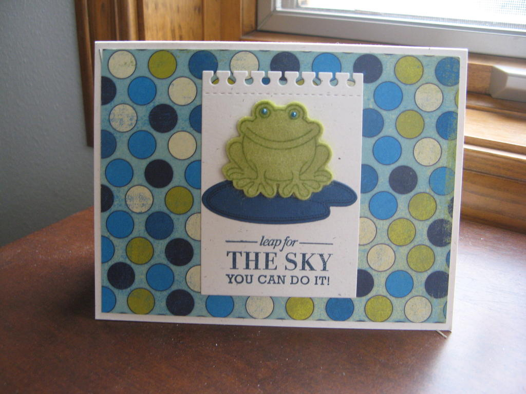 My first go at a Blog Hop - I made this card for my son's birthday today using the new Boy...