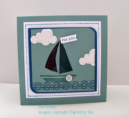 Masculine thinking of you.  Felt clouds.