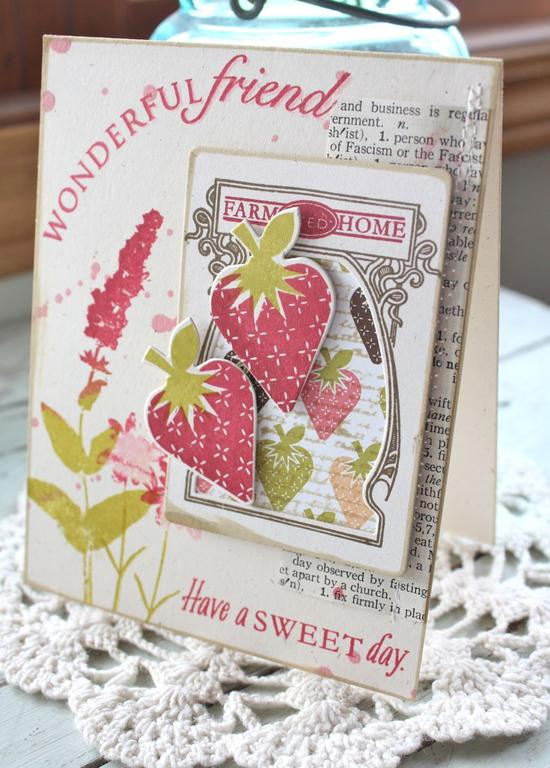 Stamps:Fruit Fusion: Berry, Garden Variety, Wildflower Garden, Think Big Favorites #4,...