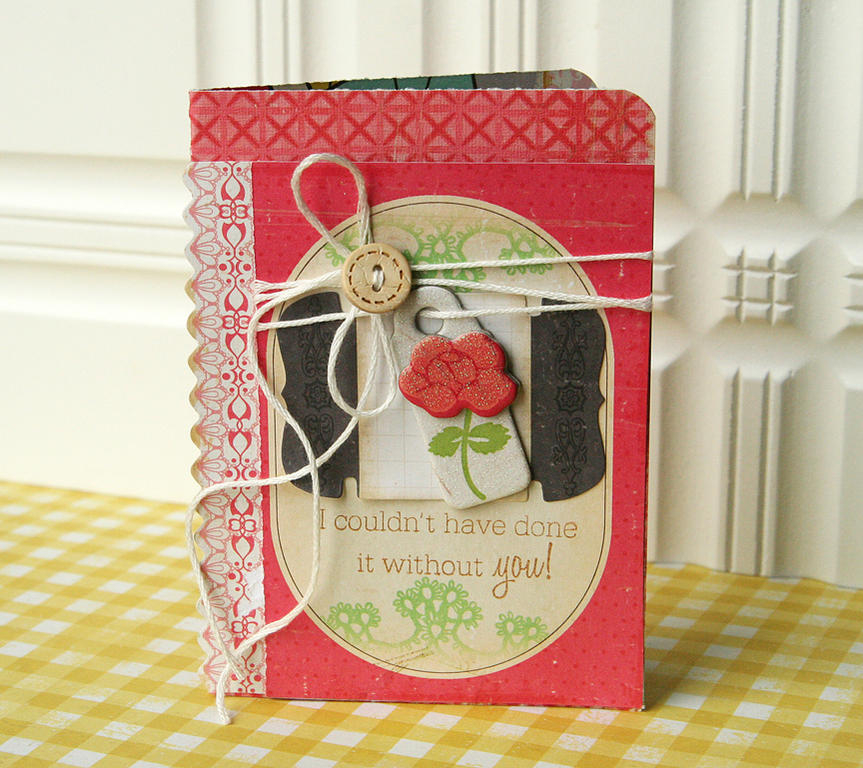 * STAMPS: Flower Fusion #4<br />
* INK: brown from my stash<br />
* PAPER: Crate Paper<br />...