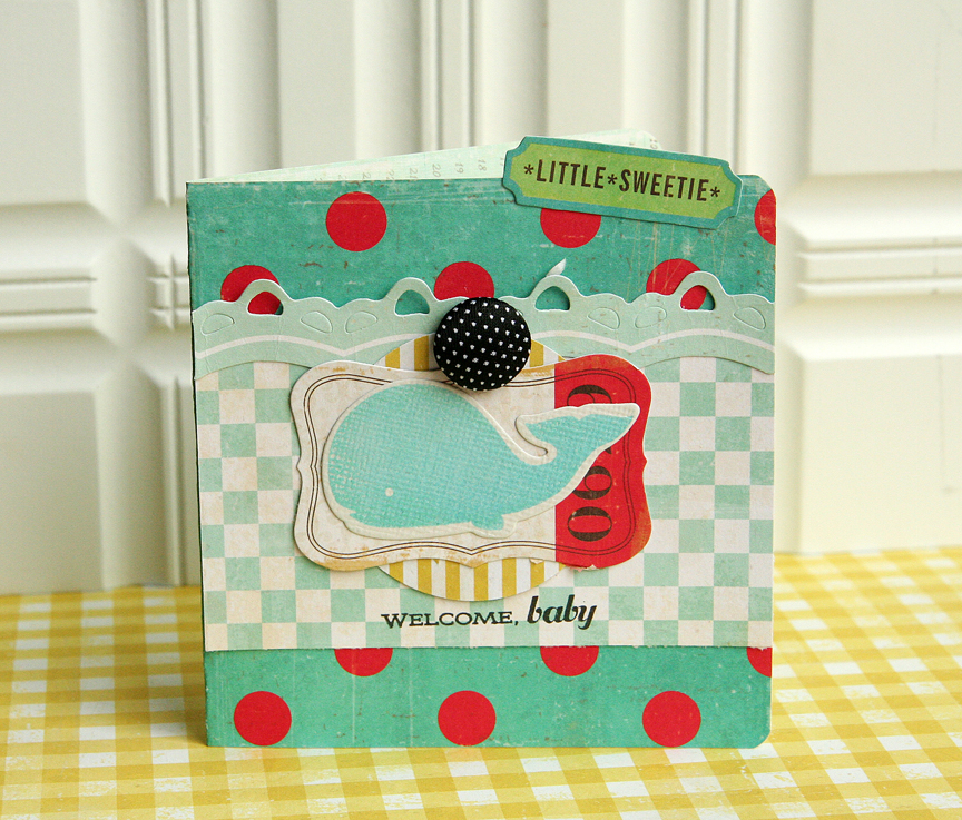 * STAMPS: Whale Wishes<br />
* INK: Hawaiian Shores, True Black<br />
* PAPER: Crate Paper<br...