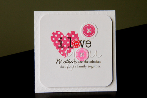 Stamps: Wonderful Words Additions, Quilter&#039;s Sampler, Button Boutique, Heart Prints<br />...