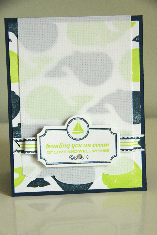 Stamps: Whale Wishes, Places Please, Faux Ribbon<br />
Dies: Places Please, Edgers #3, Double...