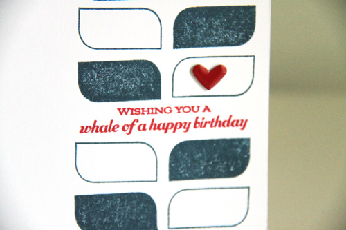 Stamps: Whale Wishes, Modern Basics<br />
Ink: Pure Poppy, Enchanted Evening<br />
Paper:...