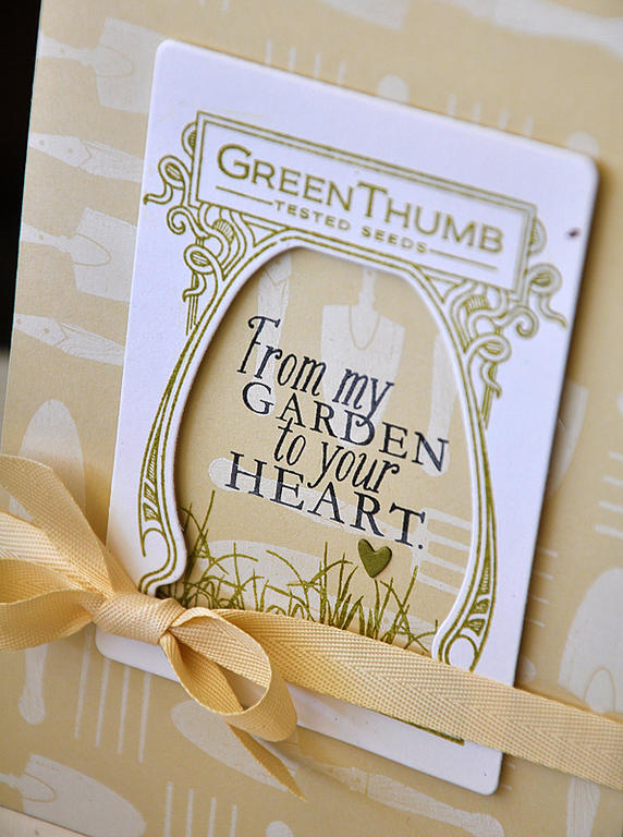 Stamps: Garden Variety<br />
Ink: Fresh Snow, Ripe Avocado &amp; True Black<br />
Cardstock:...