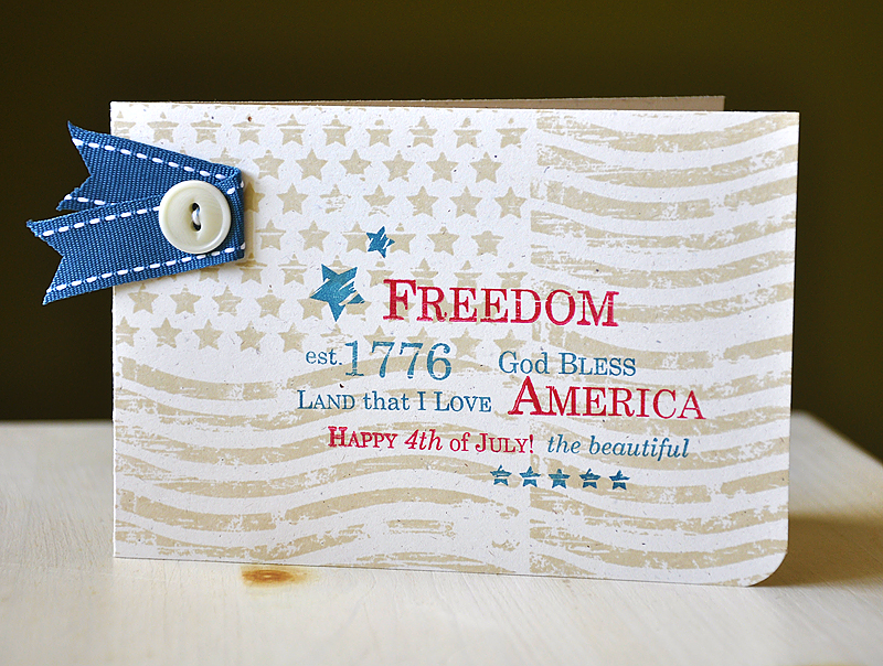 Stamps:  est. 1776<br />
Ink:  Chai Vintage Touch, Enchanted Evening &amp; Pure Poppy<br />...