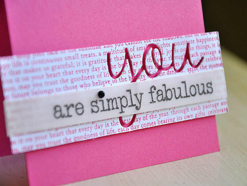 Stamps:  Wonderful Words Additions &amp; Background Basics: Text Style<br />
Ink:  Hibiscus...