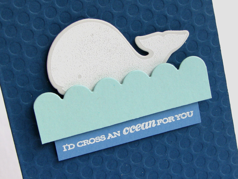 Stamps - Whale Wishes<br />
CS - Enchanted Evening, Blueberry Sky, Aqua Mist, Soft Stone<br />...