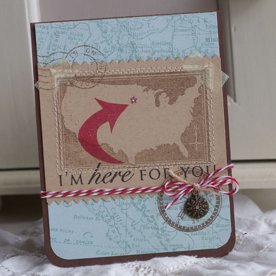 Stamps:  Road Trip, Think Big Favorites #4, Get to the Point<br />
Ink:  Dark Chocolate, Pure...