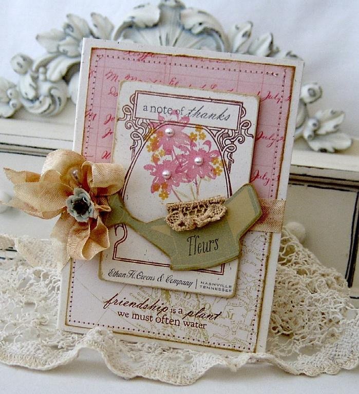 Papertrey Ink Supplies Used:<br />
Stamps:<br />
Wildflower Garden and Garden Variety<br />...