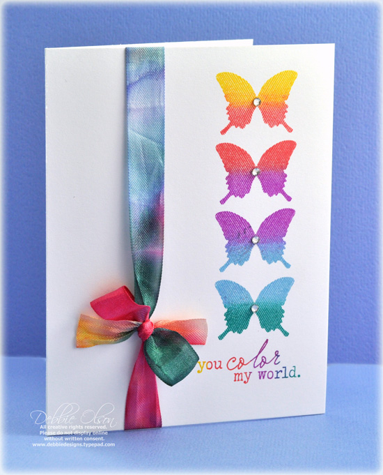 Stamps: Happy Trails<br />
Cardstock: Stamper's Select White<br />
Ink: Stampin' Up...