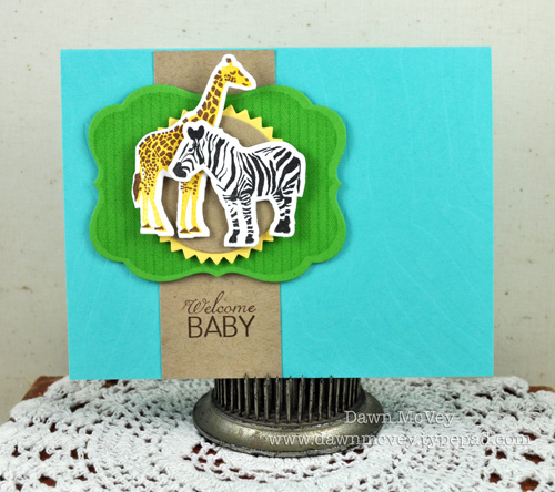 Paper: stamper's select white, kraft, harvest gold, new leaf, hawaiian shores<br />...