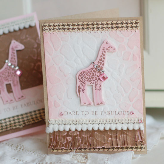 Stamps:  It's a Jungle Out There, Big and Bold Wishes<br />
Ink:  Hibiscus Burst, Dark...