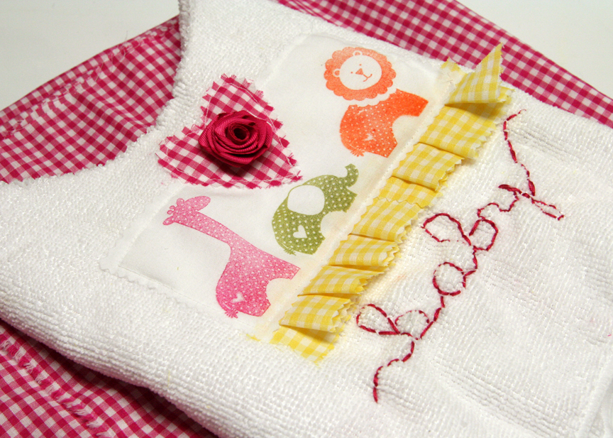 STAMPS: Sweet Baby<br />
INK: Raspberry Fizz, Orange Zest, Ripe Avocado <br />
PAPER: none <br...