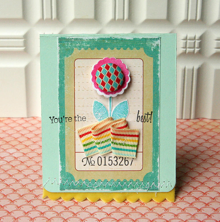 Stamps: Flower Fusion #5<br />
Ink: True Black, Hawaiian Shores, Raspberry Fizz<br />
Paper:...