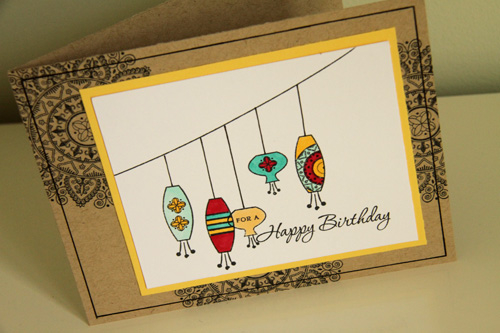 Stamps: Gracious Vases, Mehndii Medallion, Background Basics: Retro, Wishing You, Banner...