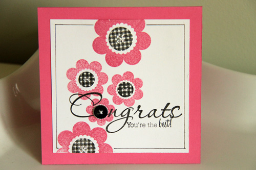 Cardstock: Stamper's Select White, Hibiscus Burst<br />
Stamps: Think Big Favorites #5,...