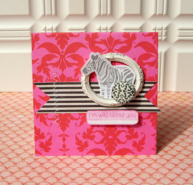Stamps: It's a Jungle Out There<br />
Ink: Raspberry Fizz, Smokey Shadow (on zebra)<br />...