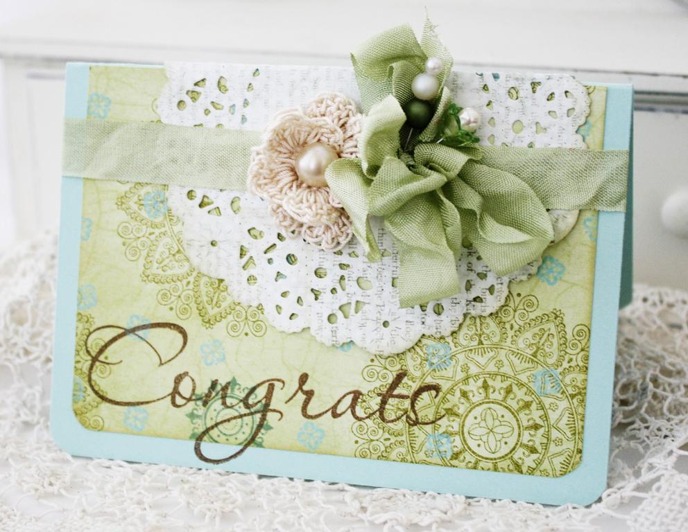 Papertrey Ink Supplies Used:<br />
Stamps:<br />
Mehndi Medallion and Thank Big Favorites...