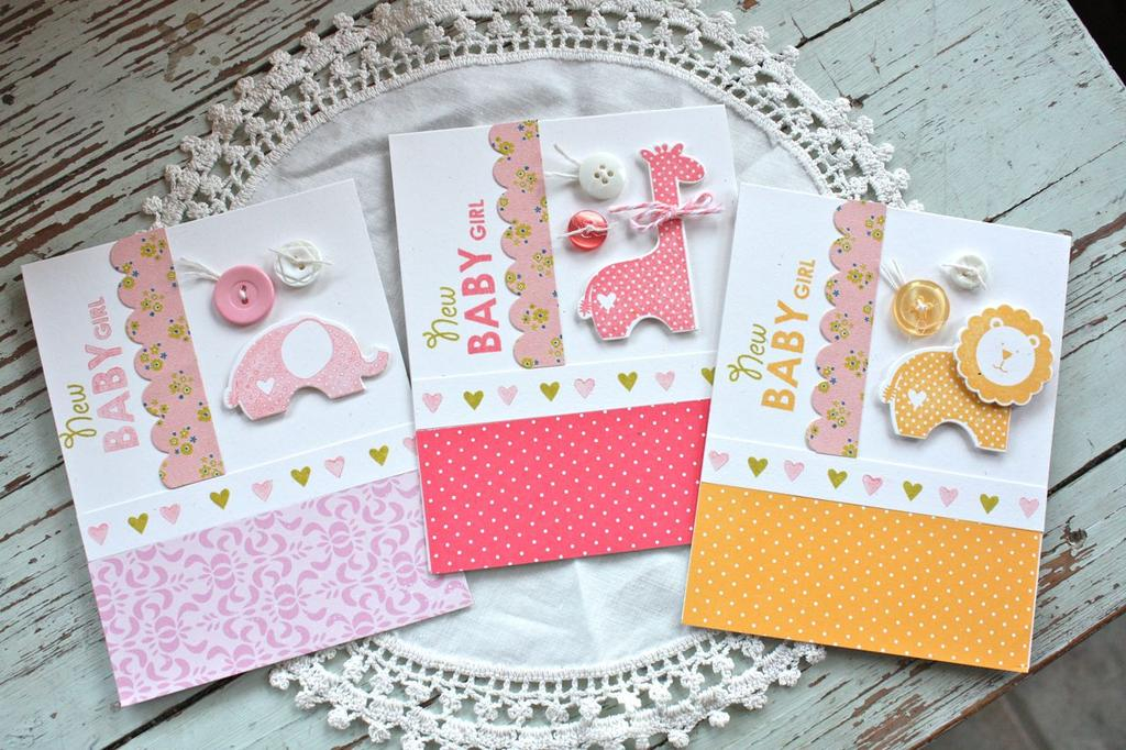 Stamps:Sweet Baby<br />
Ink:sweet blush, berry sorbet, summer sunrise, chartreuse<br />...