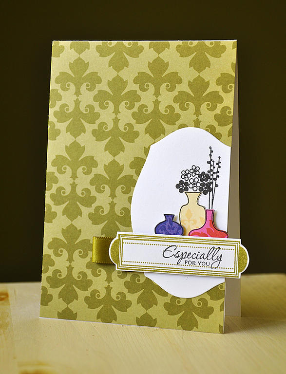 â€¢Stamps: Gracious Vases &amp; Mat Stack #4 Collection<br />
Ink: True Black &amp; Ripe...