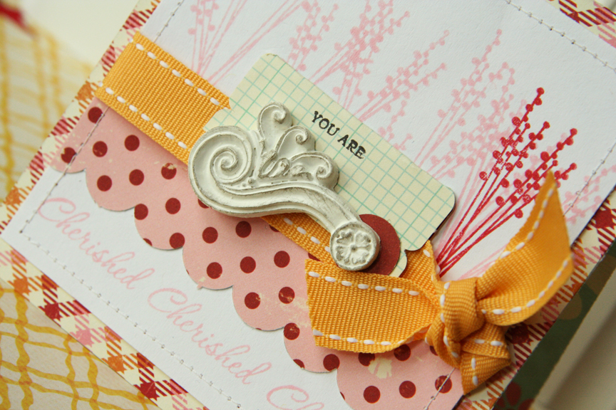 Stamps: Gracious Vases<br />
Ink: Pure Poppy (red) and Jenni Bowlin - Chewing Gum (pink)<br />...