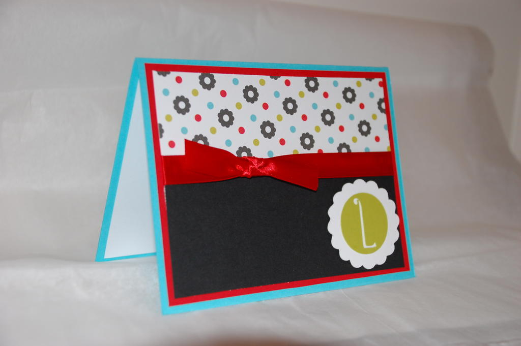 Beautiful Blooms paper - Card 2