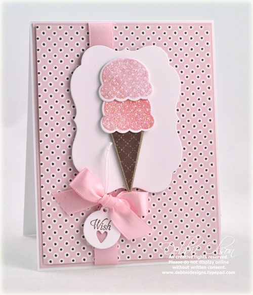 Stamps: Sweet As Can Be, Tiny Tags<br />
Cardstock: Stamper's Select White, Sweet Blush<br...