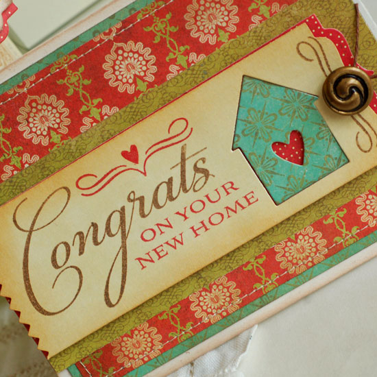 Stamps:  Half &amp; Half, Congrats All Ways, Love Lives here<br />
Ink:  Dark Chocolate, Pure...