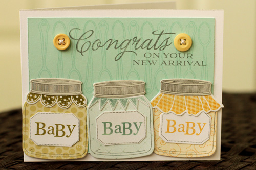 Stamps: Friendship Jar Summer Fillers, Friendship Jar, Tea for Two Additions, Congrats All Ways,...