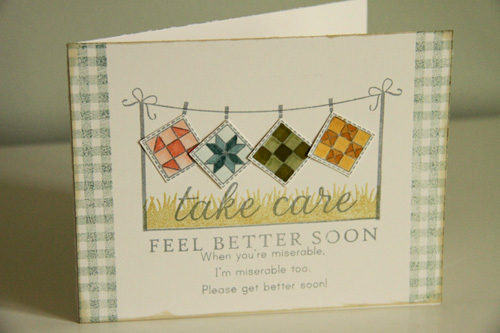 Vintage Cream Cardstock<br />
Smokey Shadow and Ocean Tides Ink<br />
Think Big Favorites #6,...