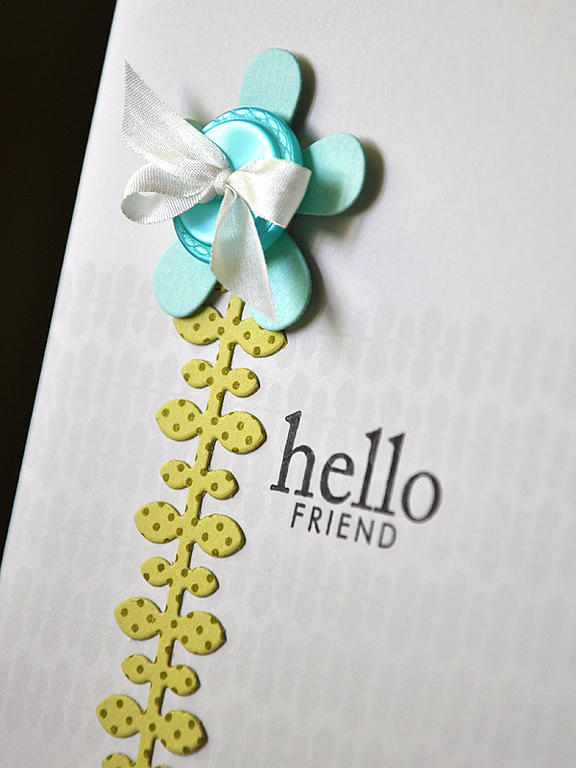 Stamps: Background Basics: Vines, Polka Dot Basics II &amp; Little Labels<br />
Ink: Fresh...