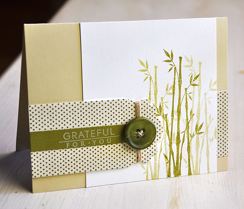 â€¢Stamps: Half &amp; Half &amp; Peaceful Garden<br />
Ink: Ripe Avocado &amp; Fresh Snow<br />...