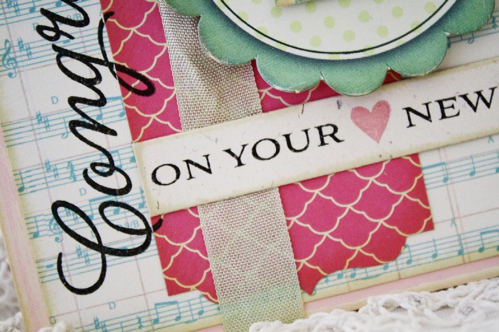 Papertrey Ink Supplies Used:<br />
Stamps:<br />
Congrats All Ways and Bundle of Love<br />...