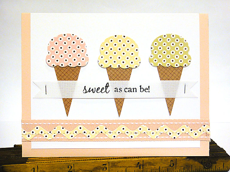 stamps: Sweet As Can Be<br />
<br />
ink: True Black<br />
<br />
cardstock: white, Sweet...