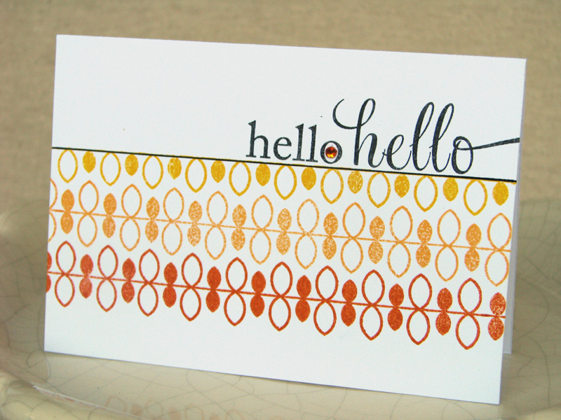 Stamps - Background Basics: Vines, Little Labels, Think Big Favorites #3<br />
Ink - True...