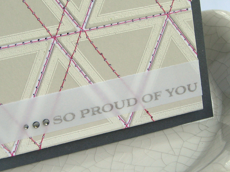 Stamps - Tranquility Trilogy, Congrats All Ways<br />
CS - Soft Stone, White, Vellum, Smokey...