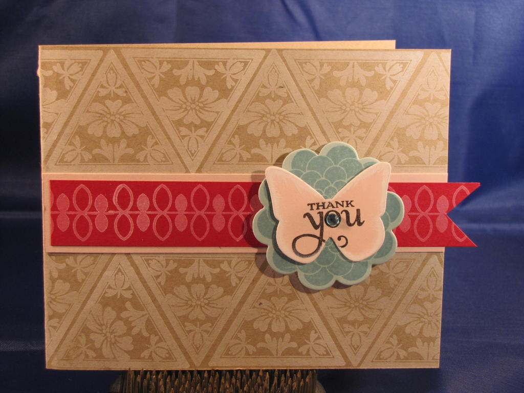 Done for the Stamp-Affair Challenge #1, to use an image and make it into a border.  I used the...