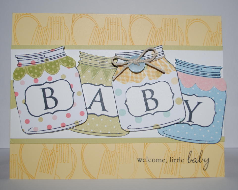 Friendship Jar Baby Food card
