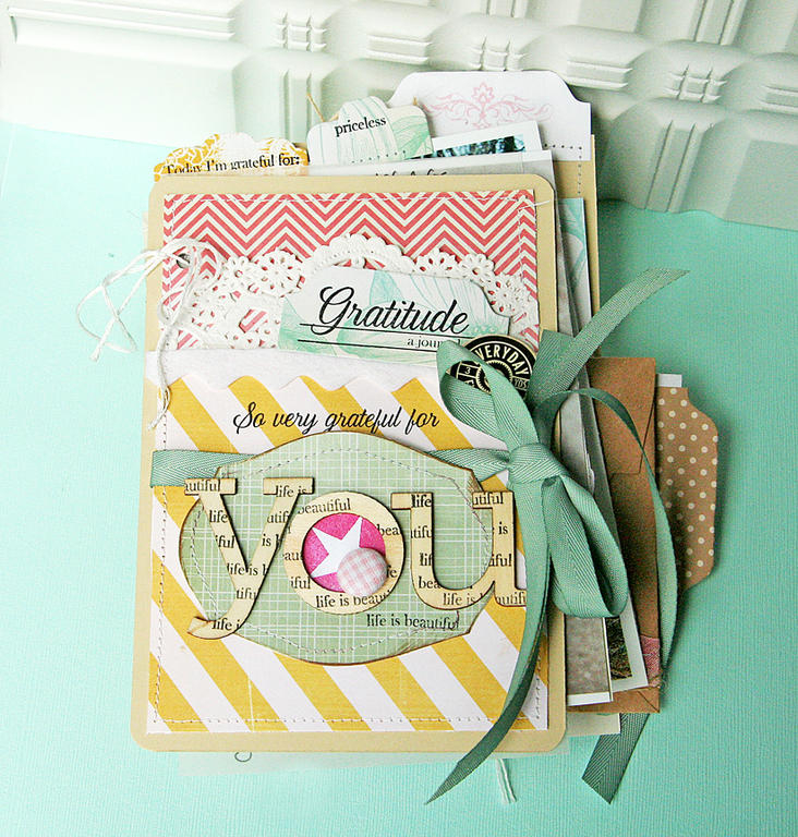 Gratitude Journal:<br />
STAMPS: Gratitude Journal, Simple Circles (star on front cover)<br />...