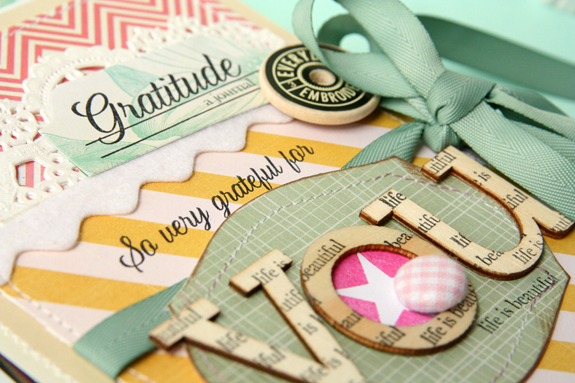 Gratitude Journal:<br />
STAMPS: Gratitude Journal, Simple Circles (star on front cover)<br />...